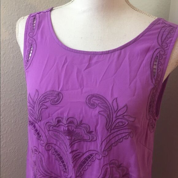 Fab’rik Laser Cut Out Split Back Tank - Picture 2 of 6